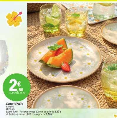 Assiette plate
