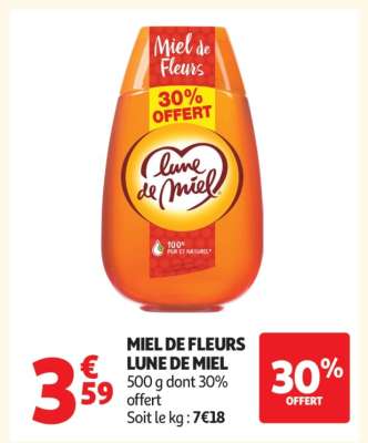 Miel de Fleurs Lune de Miel