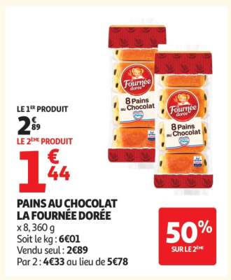 Pains Au Chocolat La Fournée Dorée