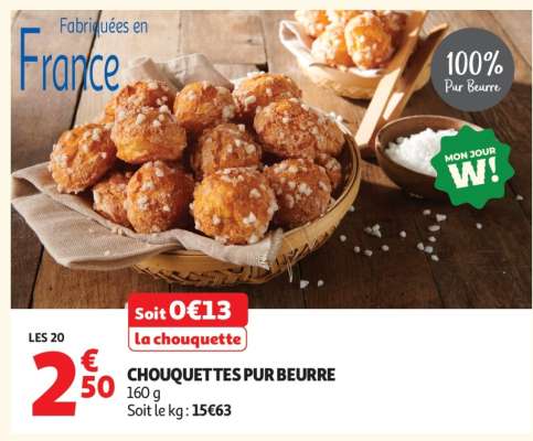 Chouquettes Pur Beurre