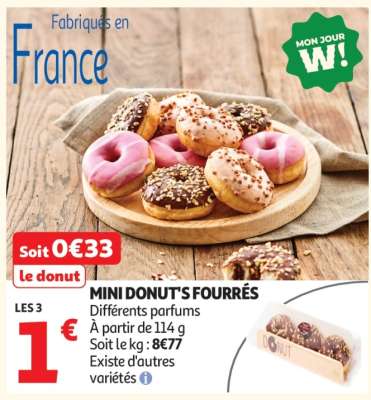Mini Donut's Fourrés