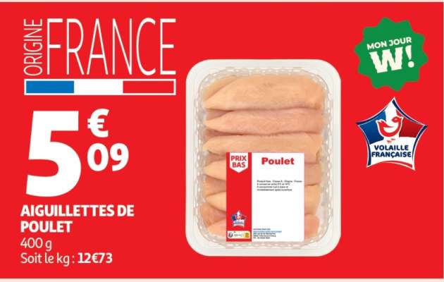 Aiguillettes De Poulet