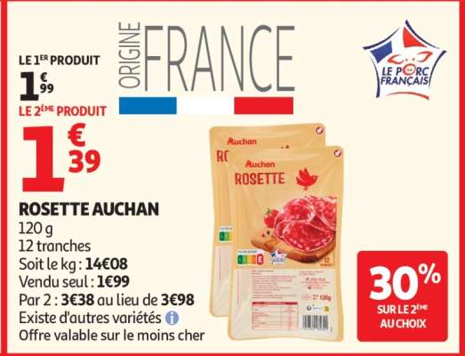 Rosette Auchan