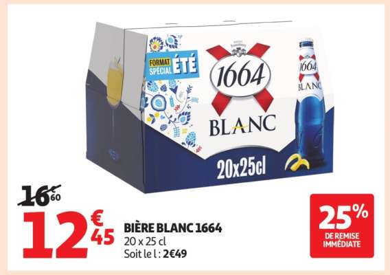 BIÈRE BLANC 1664