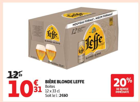 Bière Blonde Leffe*