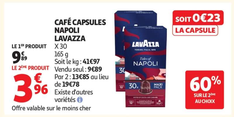 CAFÉ CAPSULES NAPOLI LAVAZZA