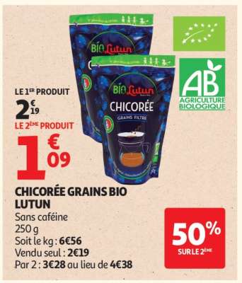 CHICORÉE GRAINS BIO LUTUN