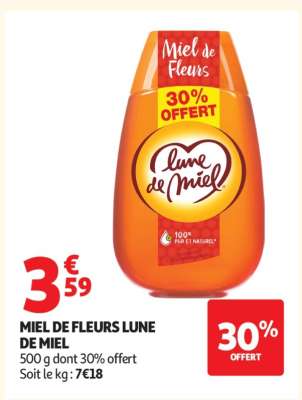 Miel de Fleurs Lune de Miel