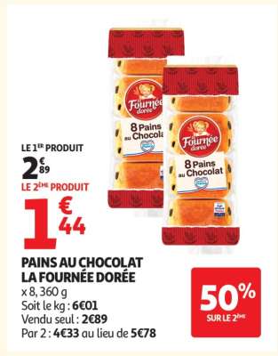 Pains Au Chocolat La Fournée Dorée