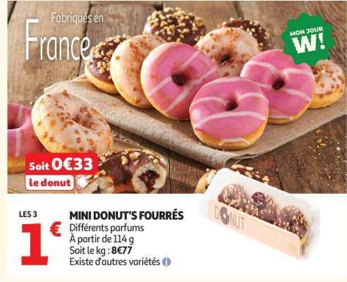 Mini Donut's Fourrés