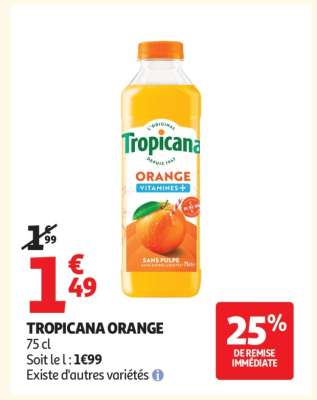 TROPICANA ORANGE