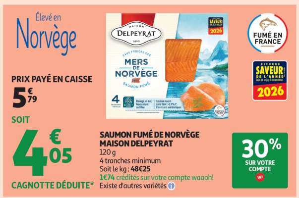 Saumon Fumé De Norvège Maison Delpeyrat