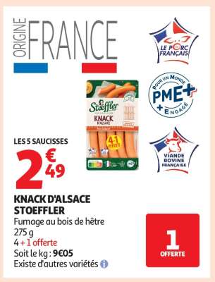 KNACK D'ALSACE "STOEFFLER"