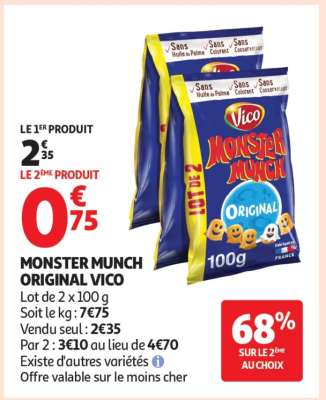 Monster Munch Original Vico