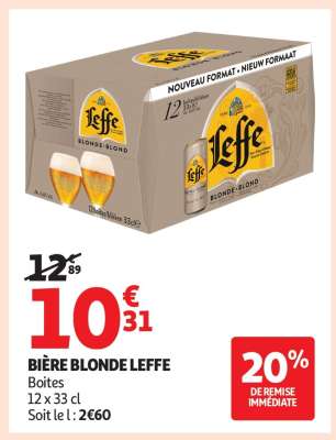 Bière Blonde Leffe*