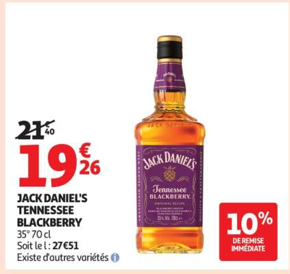JACK DANIEL'S TENNESSEE BLACKBERRY