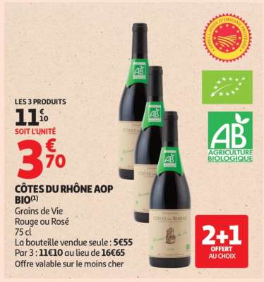 CÔTES DU RHÔNE AOP BIO