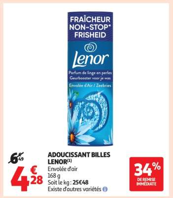 ADOUCISSANT BILLES LENOR