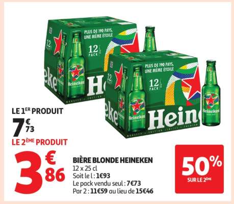 Bière Blonde Heineken*