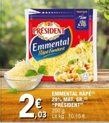 Emmental Râpé