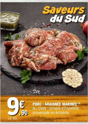 PORC : ARAIGNÉE MARINÉE