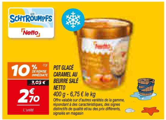 POT GLACÉ CARAMEL AU BEURRE SALÉ NETTO