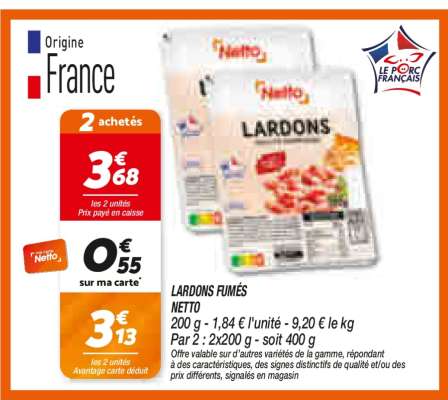 Lardons Fumés