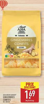 ASIA GREEN GARDEN GINGEMBRES CONFITS