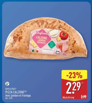 DAYLICIOUS® PIZZA CALZONE