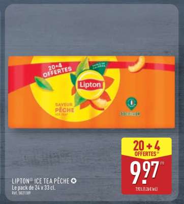 LIPTON® ICE TEA PÊCHE