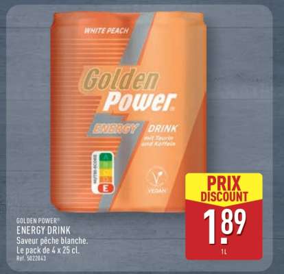 GOLDEN POWER® ENERGY DRINK
