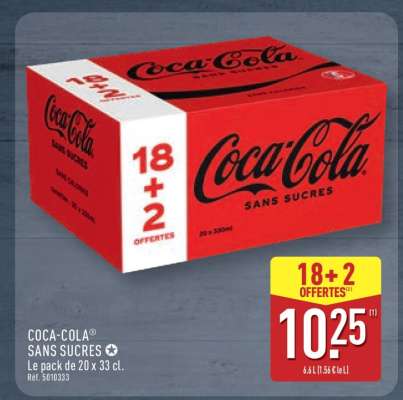 COCA-COLA® SANS SUCRES