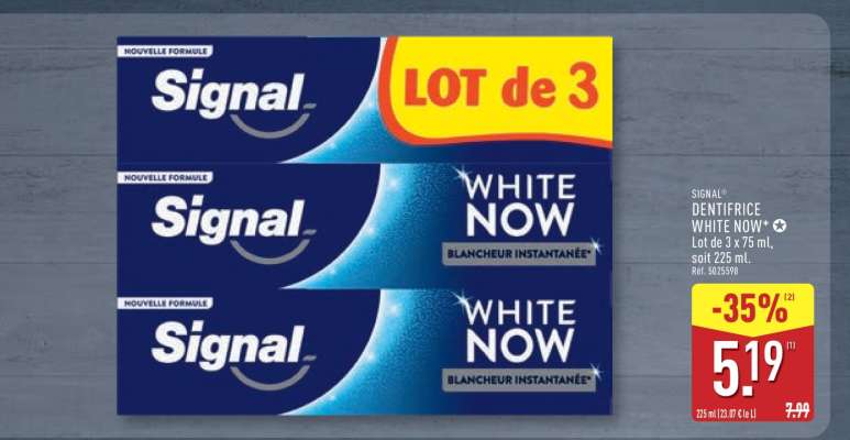 SIGNAL Dentifrice White Now