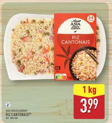 ASIA GREEN GARDEN RIZ CANTONAIS