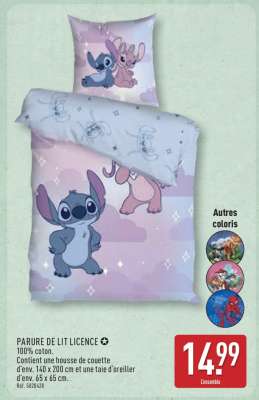 PARURE DE LIT LICENCE