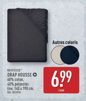 NOVITESSE DRAP HOUSSE