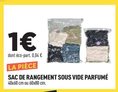 SAC DE RANGEMENT SOUS VIDE PARFUMÉ