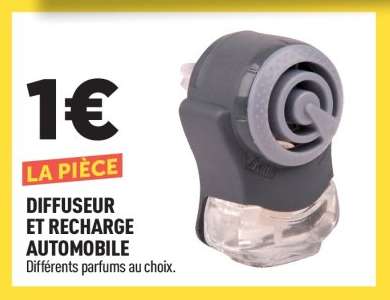 DIFFUSEUR ET RECHARGE AUTOMOBILE