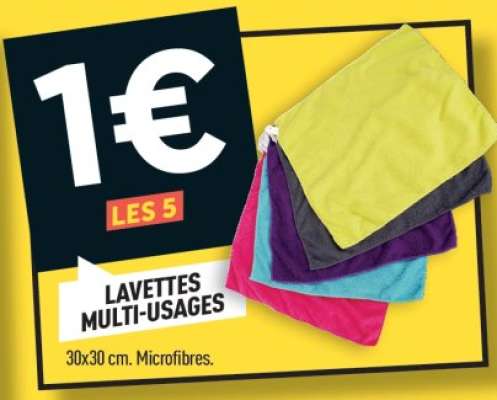 LAVETTES MULTI-USAGES