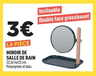MIROIR DE SALLE DE BAIN