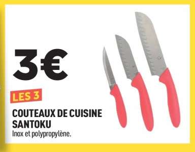 COUTEAUX DE CUISINE SANTOKU