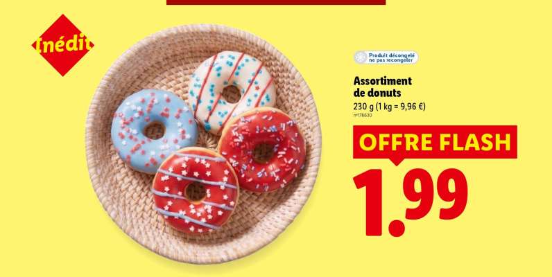 ASSORTIMENT DE DONUTS
