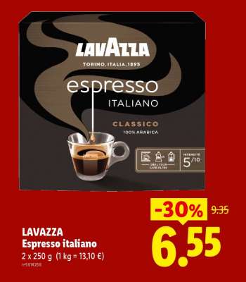 Lavazza espresso italiano