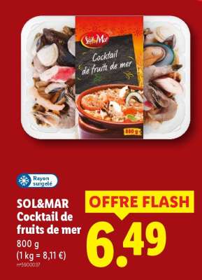 SOL&MAR Cocktail de fruits de mer