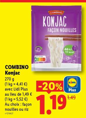 COMBINO Konjac
