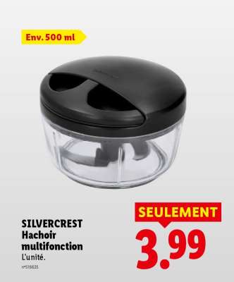 SilverCrest Hachoir multifonction