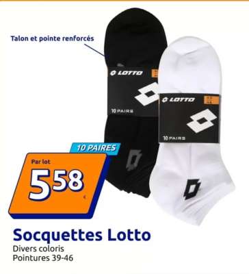 Socquettes Lotto