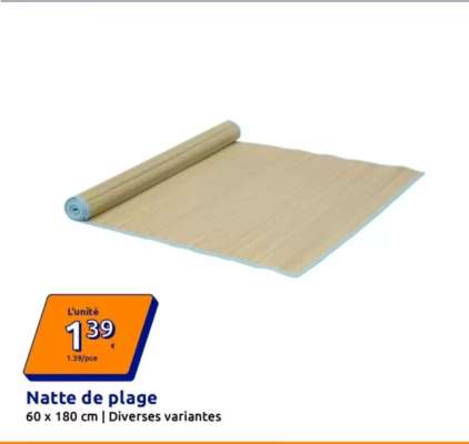 Natte de plage
