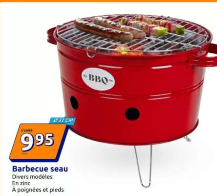 Barbecue seau