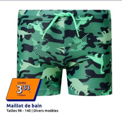 MAILLOT DE BAIN